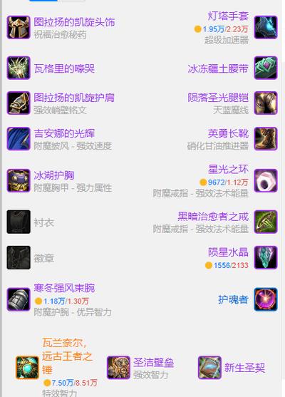 奶骑天赋