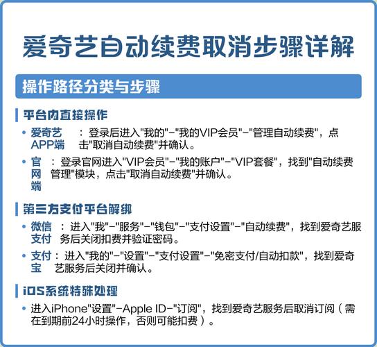 爱奇艺关闭自动续费的方法