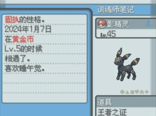 口袋妖怪魂银攻略