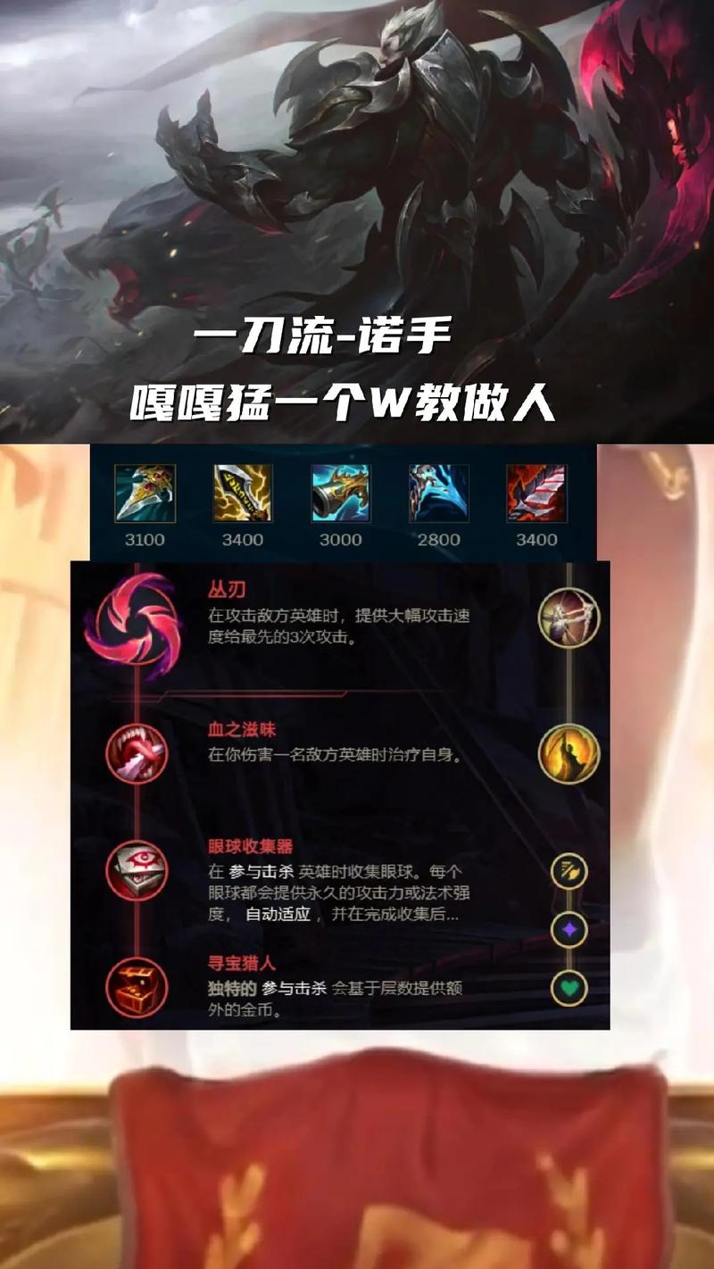 诺手出装