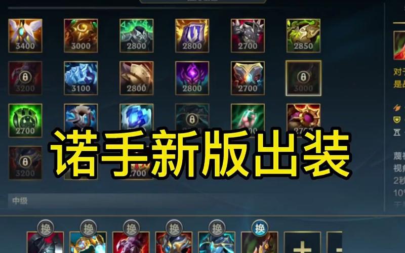 诺手出装