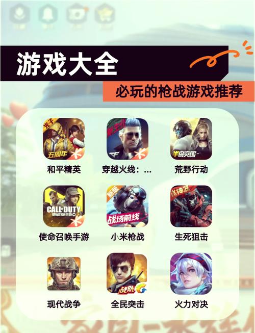 fps游戏推荐