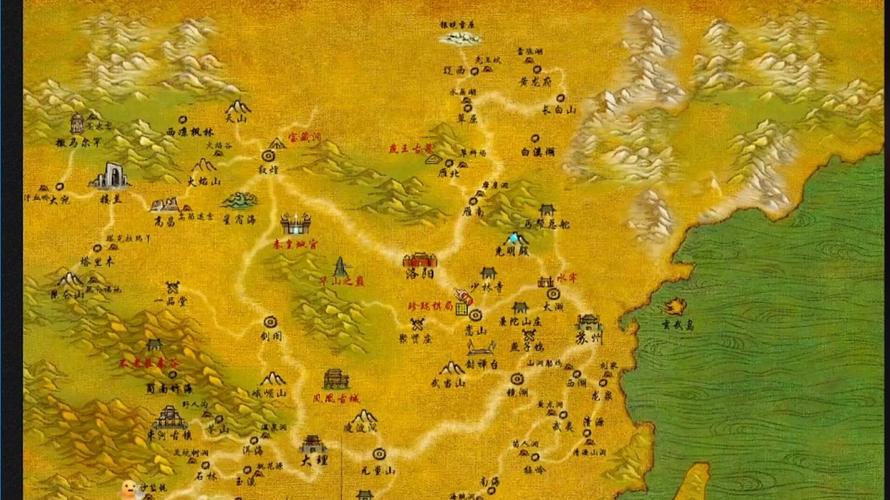 天龙八部地图