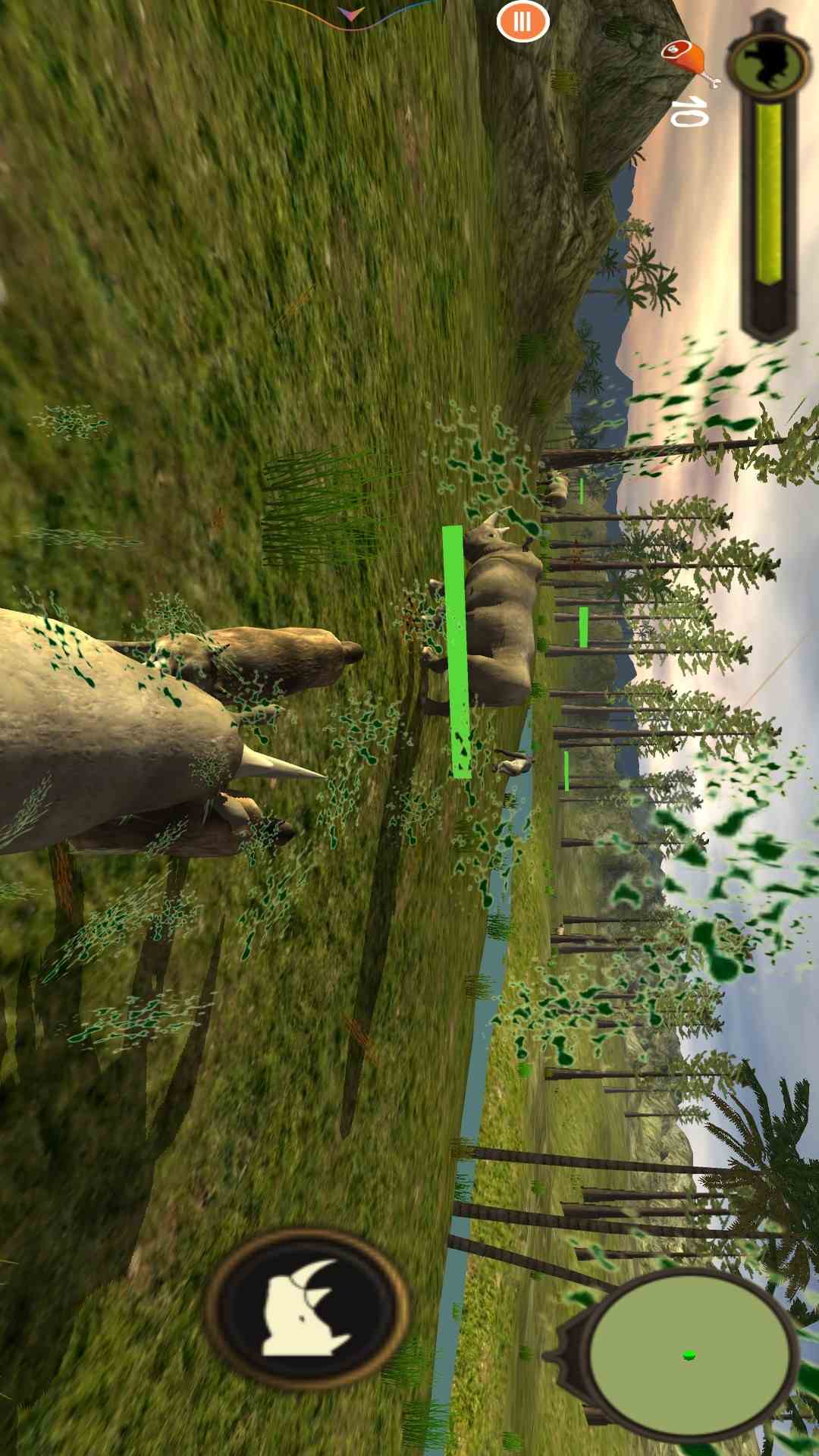 3D愤怒的犀牛模拟器腾讯版 v1.2 3D愤怒的犀牛模拟器腾讯版游戏截图