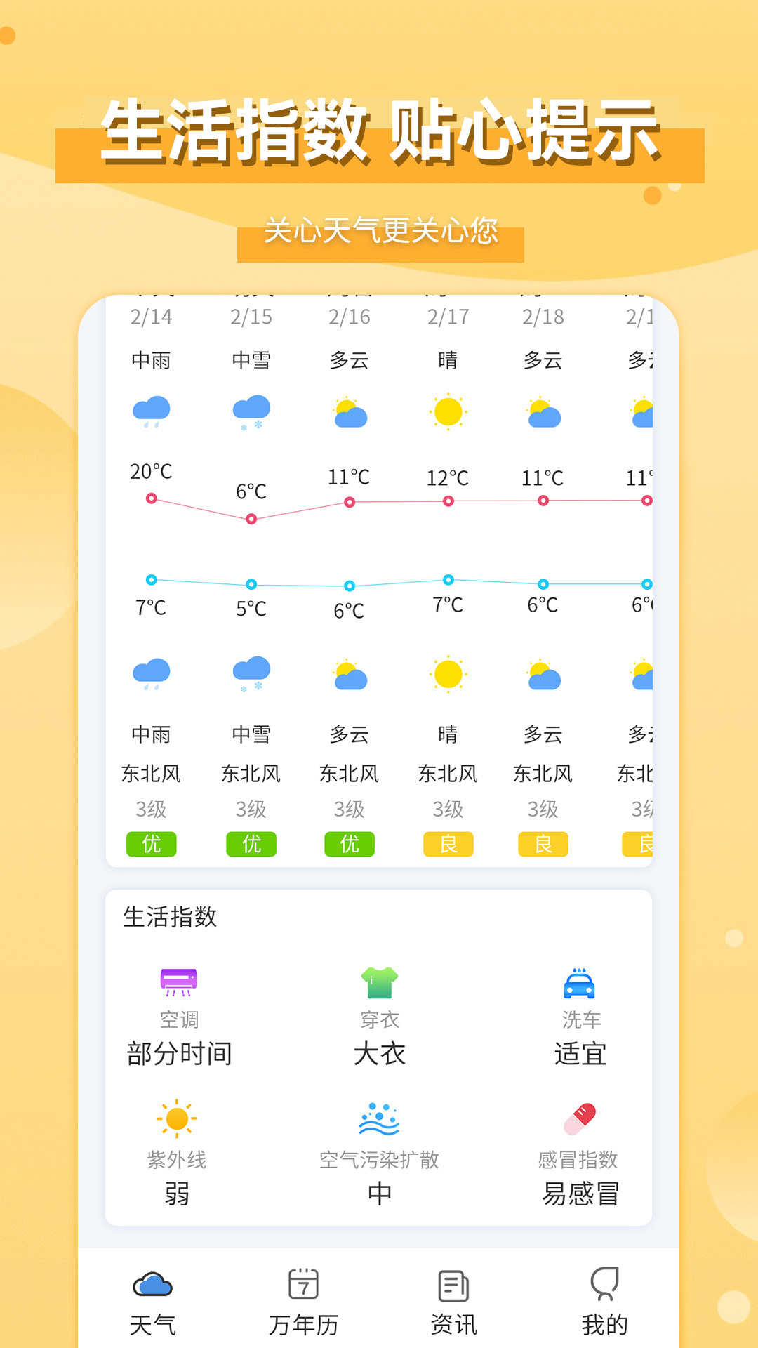 爱天气官方版 爱天气APP截图