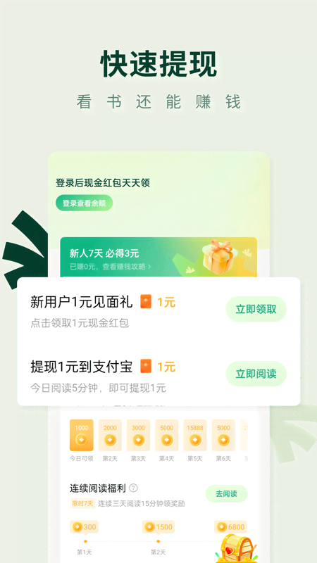 常读小说app截图