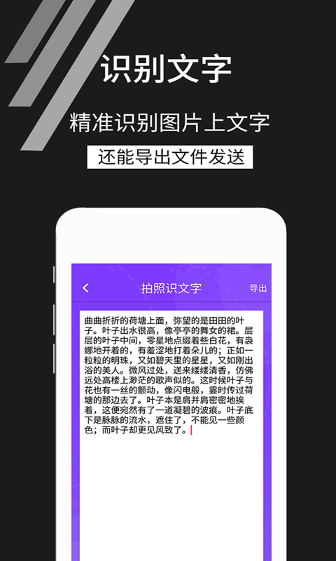 拍照识文字app截图